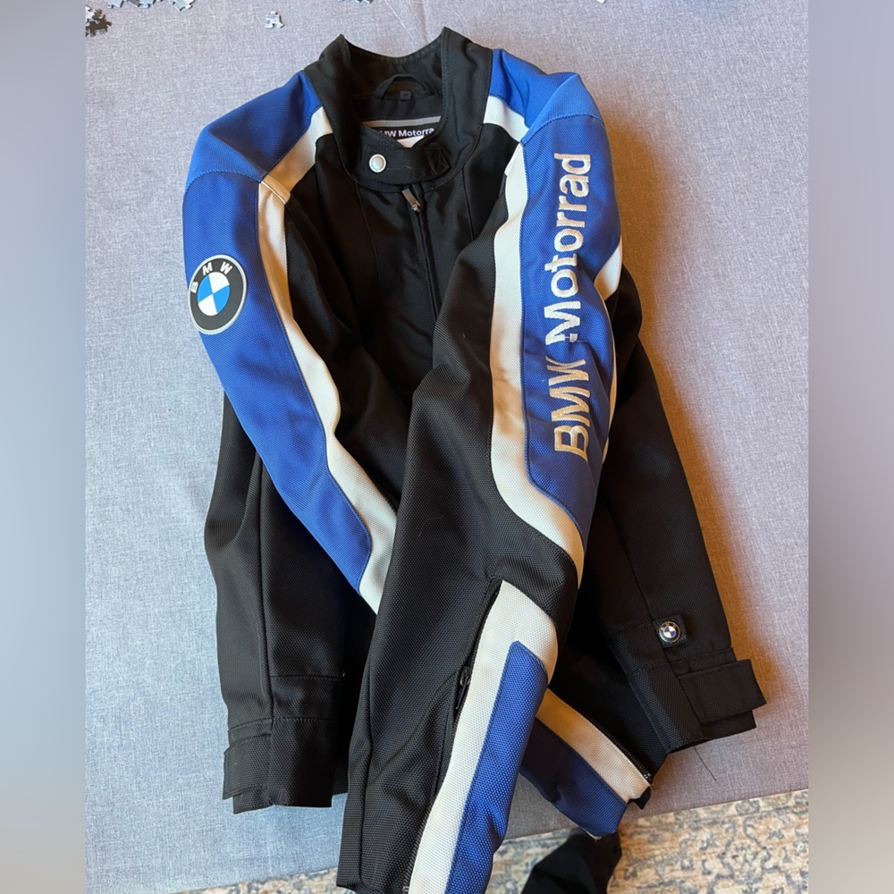 Men’s BMW leather motorcycle jacket